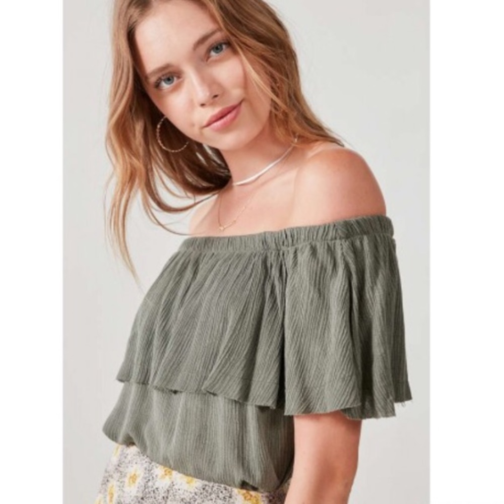 Urban Outfitters Off Shoulder Top